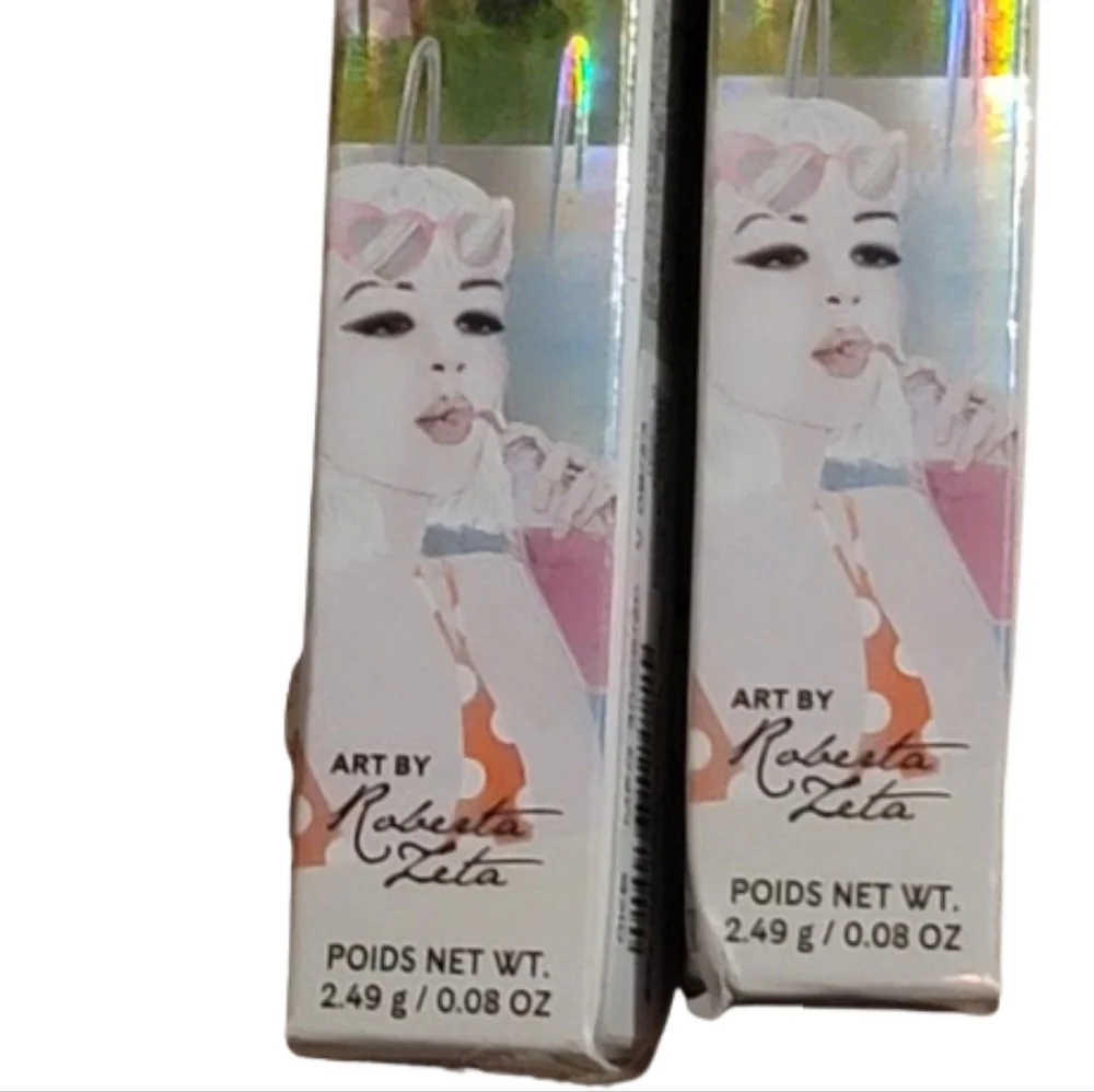 Artistry Studio Lip Oil Gloss Set of 2 Pacific Coral LA Edition New in Box